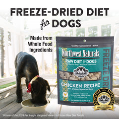 Northwest Naturals nuggets close-up texture highlights bite-sized, easy-to-chew treats.