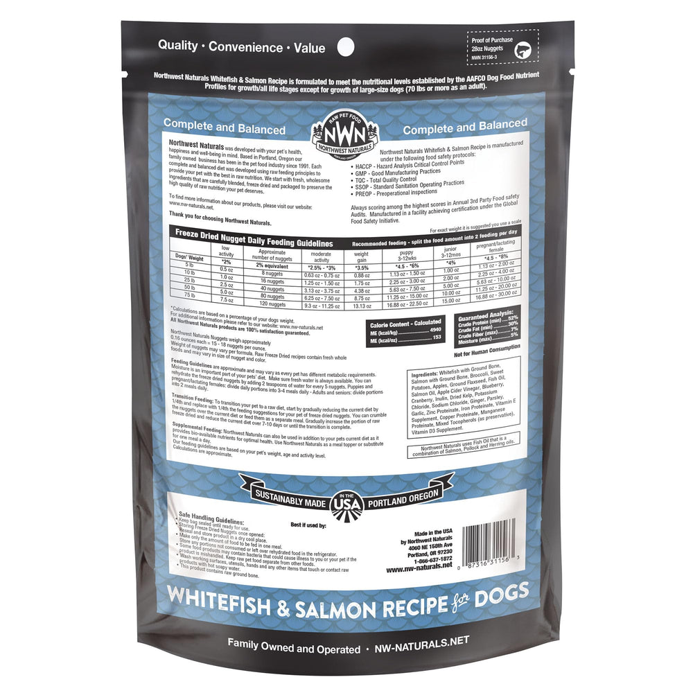 Northwest Naturals made in USA badge on product packaging.