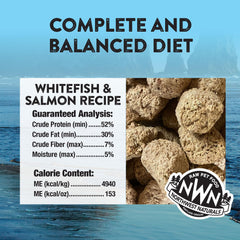 Northwest Naturals nuggets texture close-up highlighting crunchy bite.