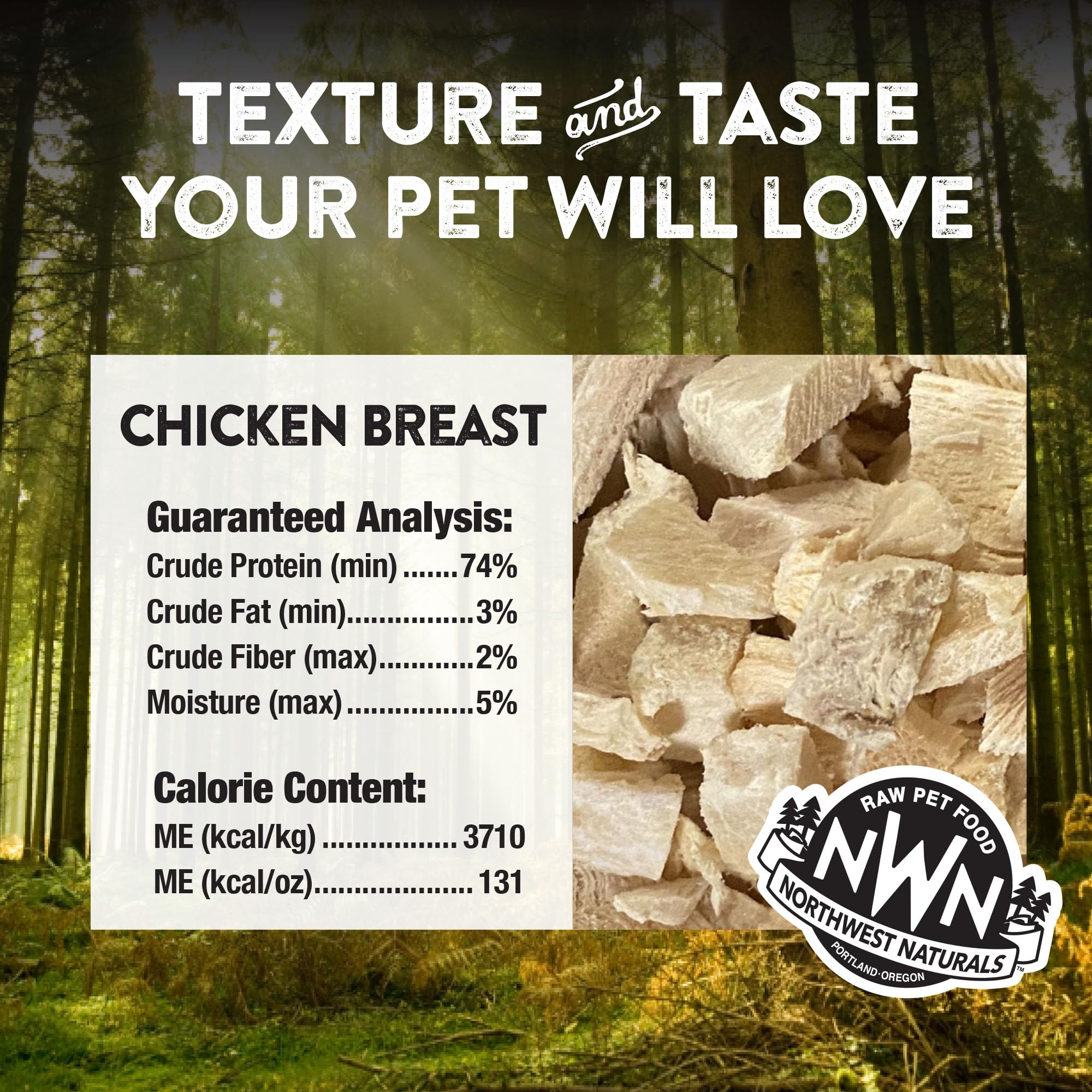 Northwest Naturals pet dining bowl with freeze-dried treats ready to serve.