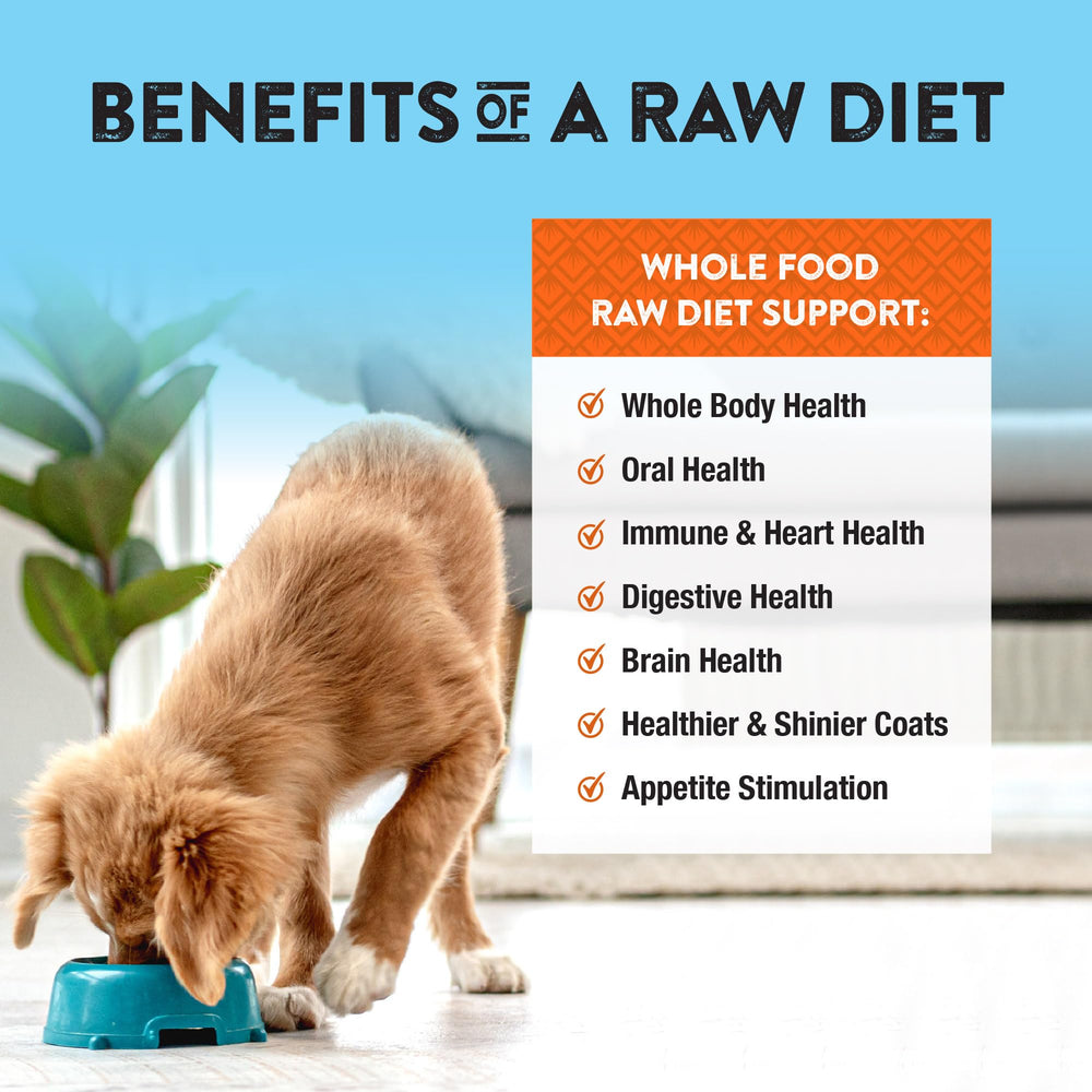 Northwest Naturals Raw Diet concept image highlighting safety and pure ingredients.