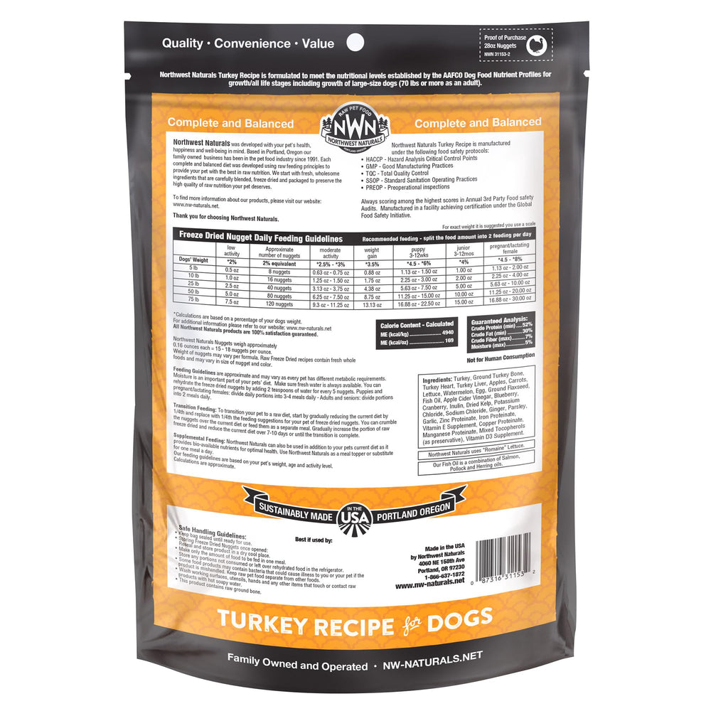All natural recipe offers palatability and satisfying texture at mealtime.