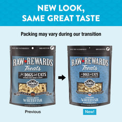 Raw Rewards bite-sized pieces by Northwest Naturals for easy sharing.