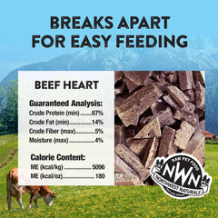 Northwest Naturals freeze-dried format offers long shelf life and travel-friendly storage.