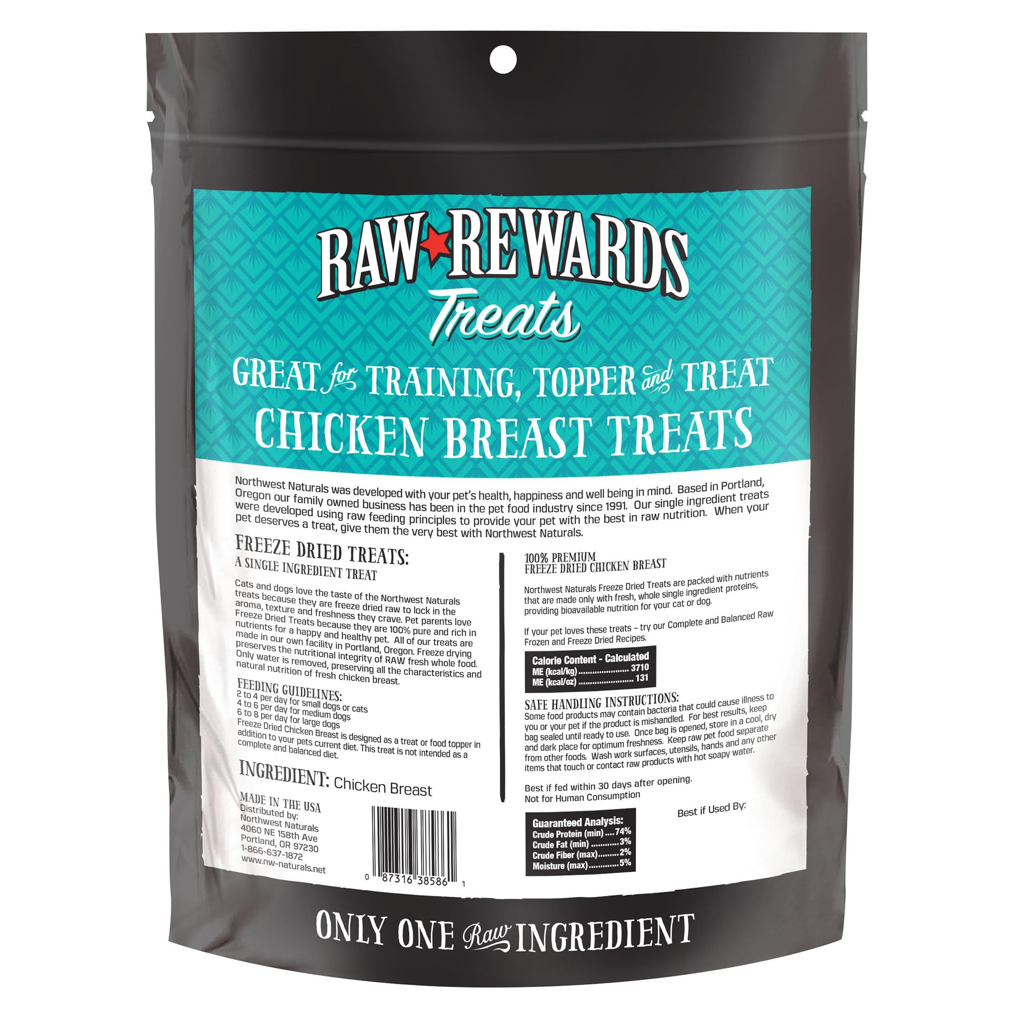 Northwest Naturals Raw Rewards two-pack 10 oz box showcased on kitchen counter