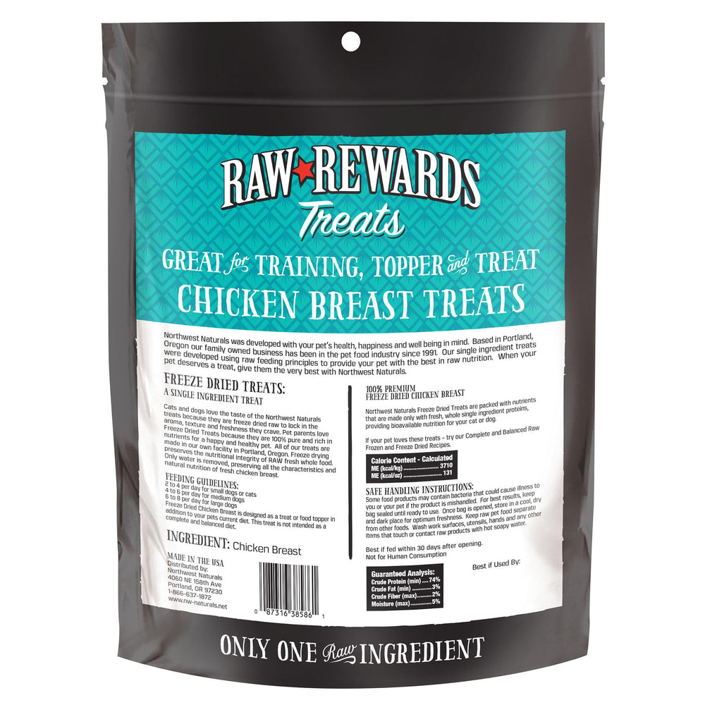 Northwest Naturals Raw Rewards two-pack 10 oz box showcased on kitchen counter