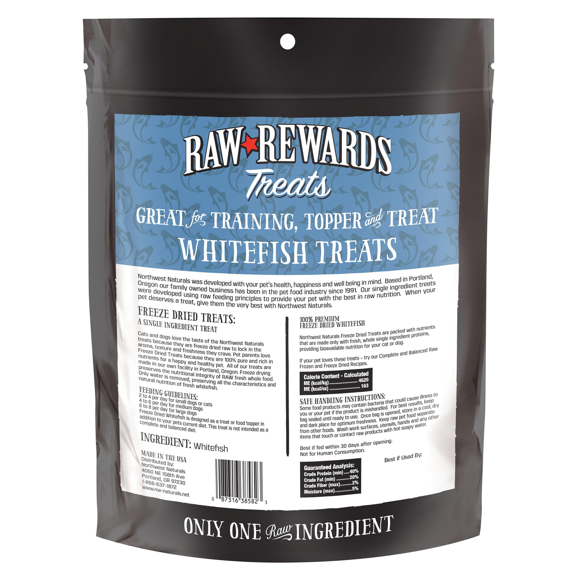 USA-made Northwest Naturals 10oz pack offers lasting freshness and value.
