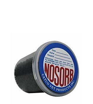 NOSORB six-pack litter urine-sample cups simplify at-home cat urine collection.