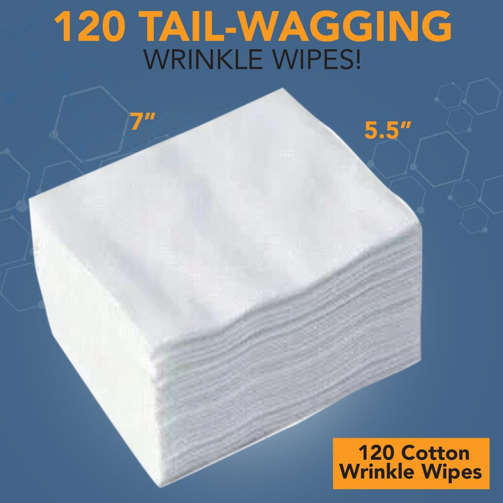 NOVEHA hypoallergenic wipes offer gentle cleansing for sensitive dog skin
