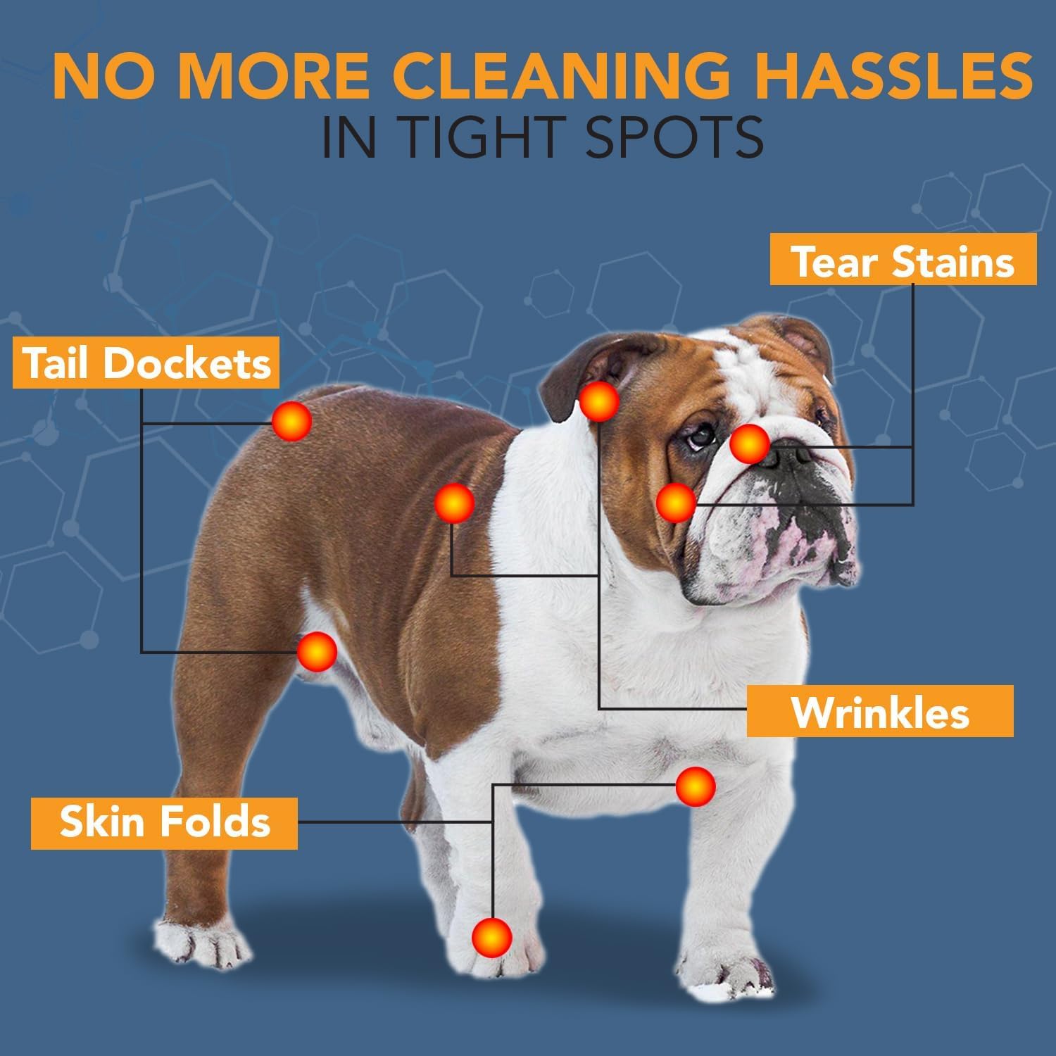 NOVEHA extra-large wipes cover big areas quickly and efficiently