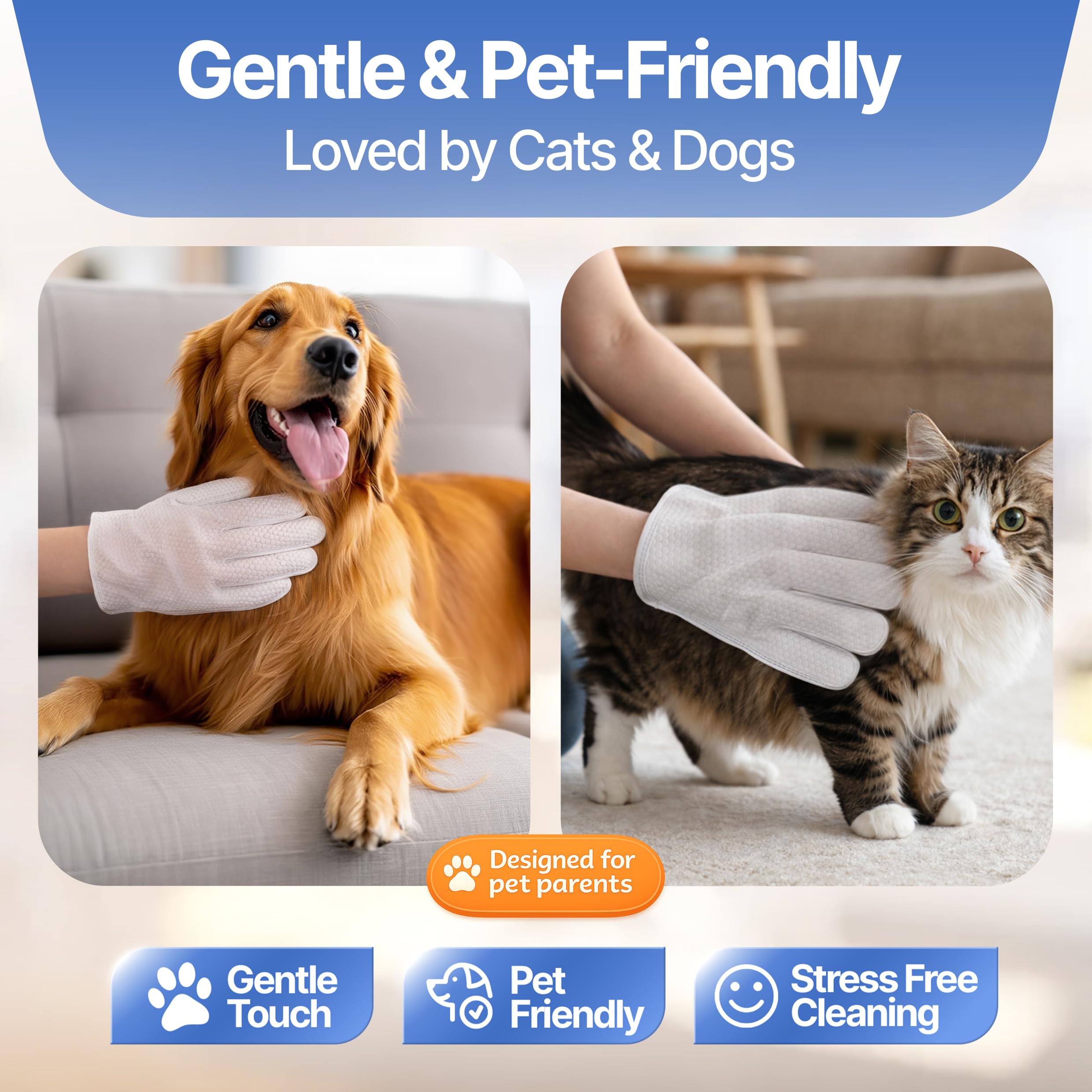 NOVELLA BASICS puppy and kitten cleaning wipes used for fur care
