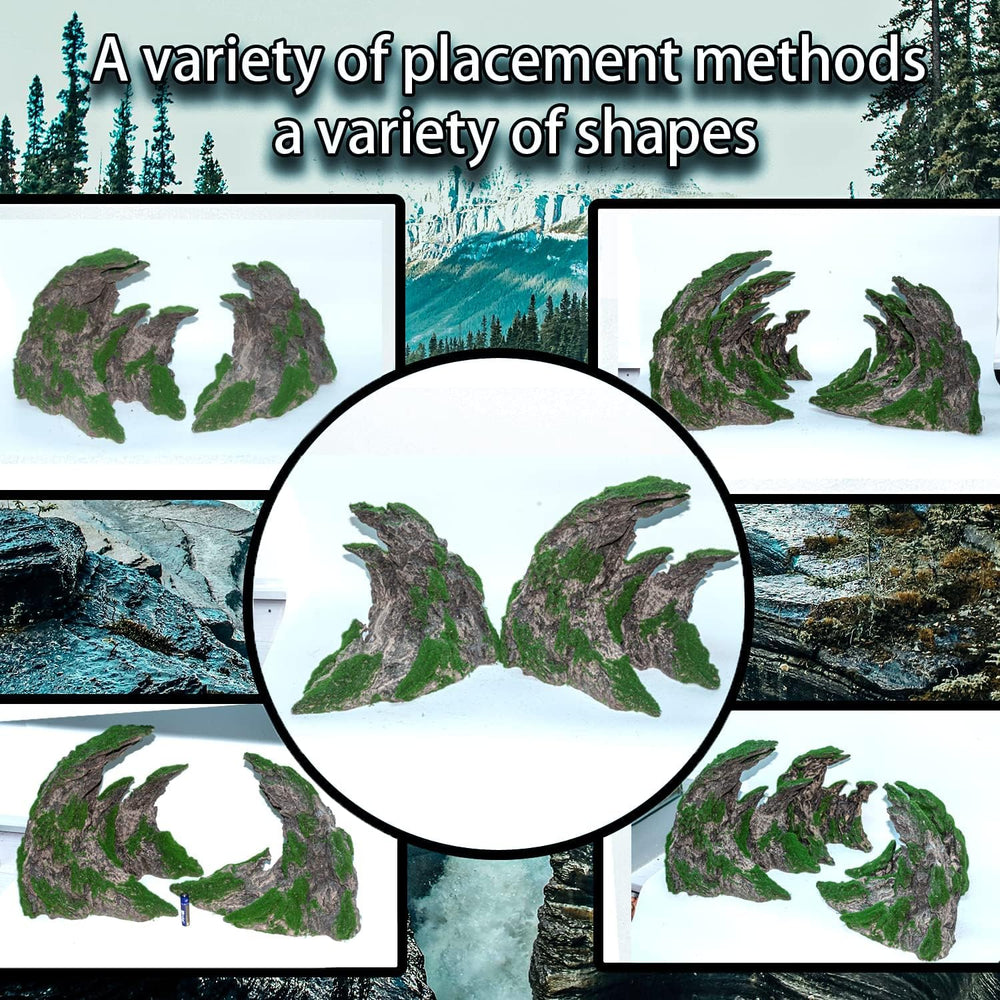 Novelsite aquarium ornaments feature detailed textures for realism.