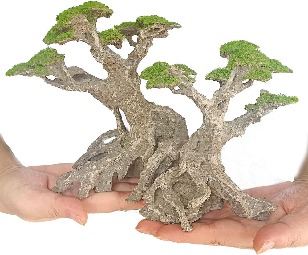 Novelsite medium-tank decoration fits 7x11 inch spaces as a centerpiece.