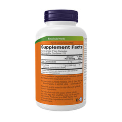 NOW Foods Cat's Claw ingredients label shows Non-GMO Project verification.