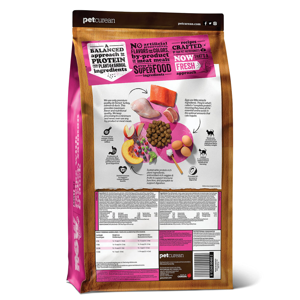 Now Fresh packaging canister label showcasing grain-free recipe formula.