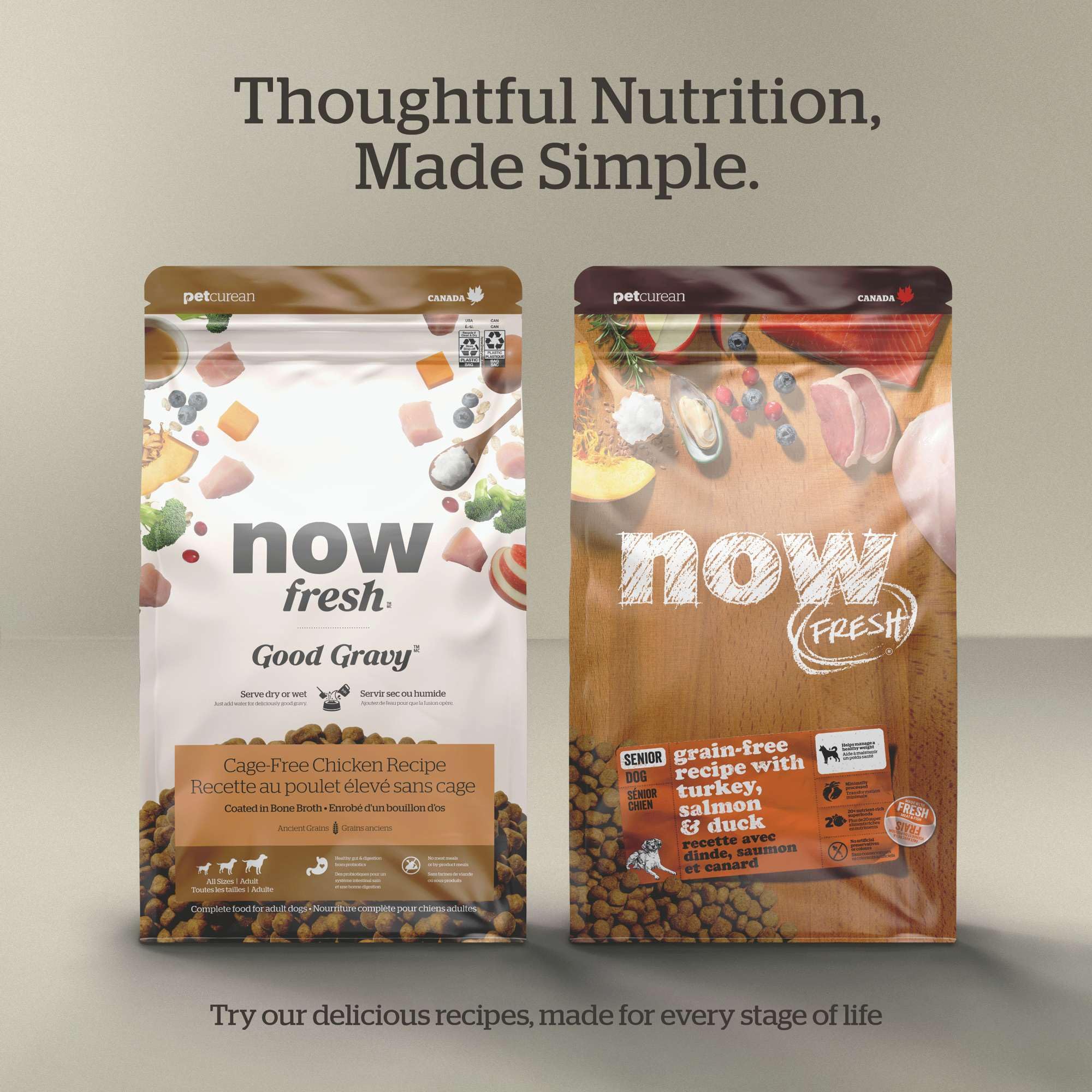 Now Fresh includes L-carnitine to support energy and healthy weight management.