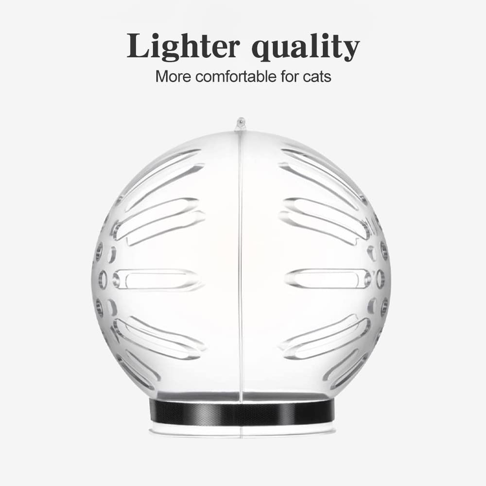 NOWHYX cat muzzle adjustable neck strap for secure, comfy fit