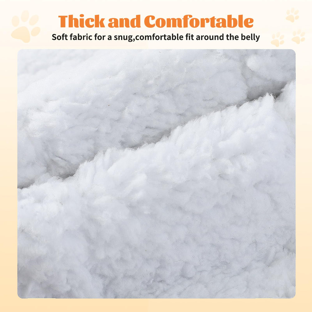NOYAL Plush lining protects belly and prevents skin irritation