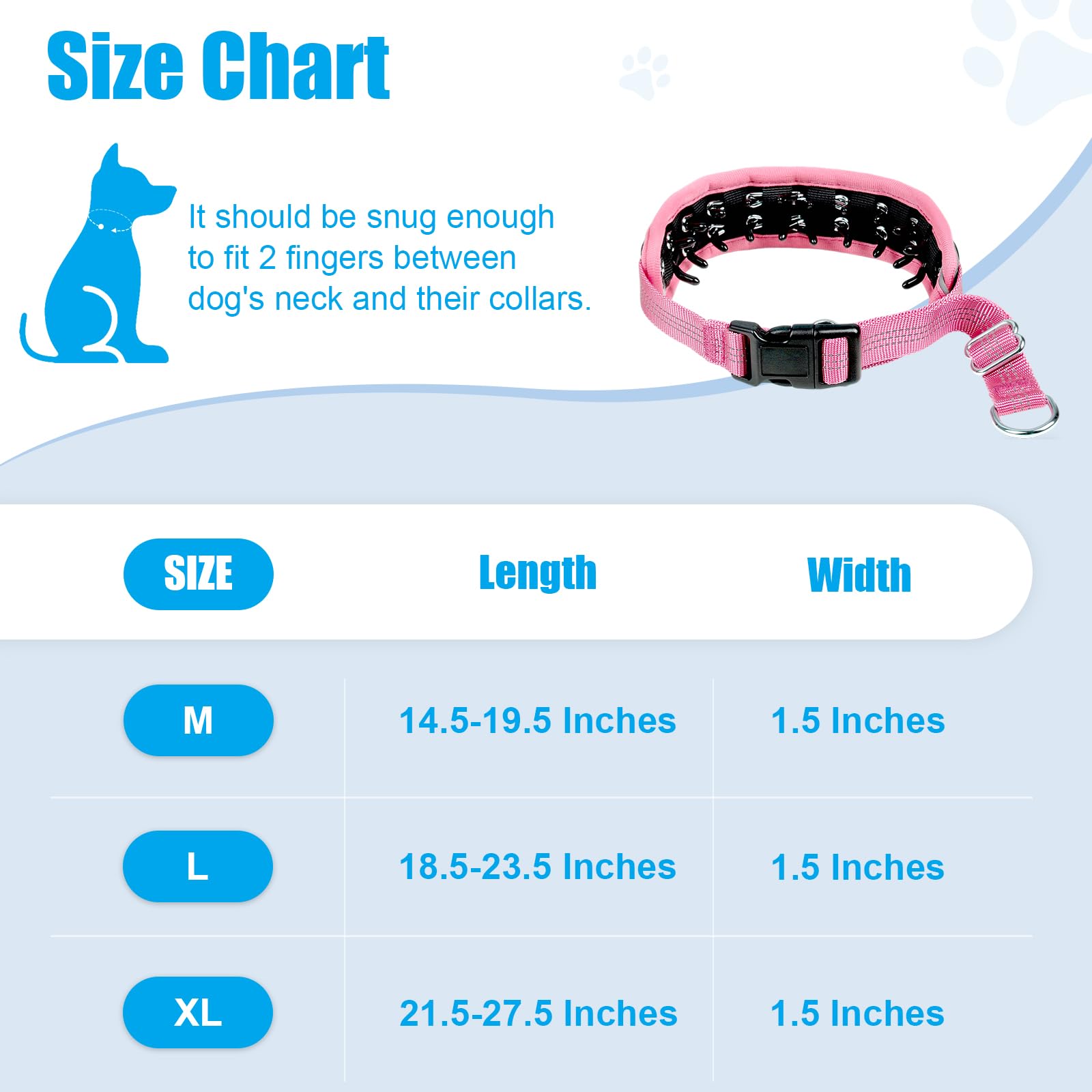 NozlaID humane training collar mimics a mother dog’s gentle scruff correction.