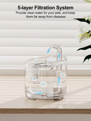 NPET WF050TP top view emphasizes quiet operation ideal for shared living spaces