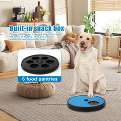 NQEUEPN slow-food storage box keeps treats organized for dogs