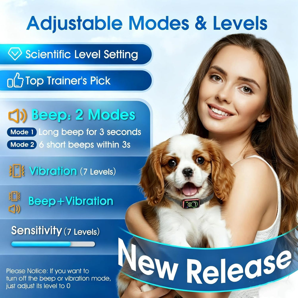 NQQHNN 1S ultra-light collar suitable for all dog sizes during walks