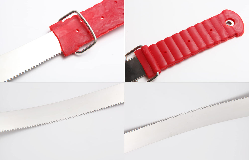 NRTFE shedding blade gathers hair without causing irritation