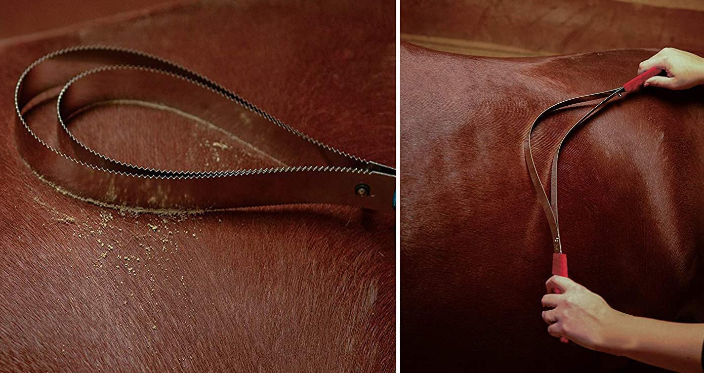 NRTFE two-loops shedding blade enables direct contact for thorough grooming.