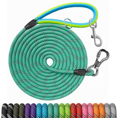 NTR long dog leash with dual swivel hooks for secure training and walking