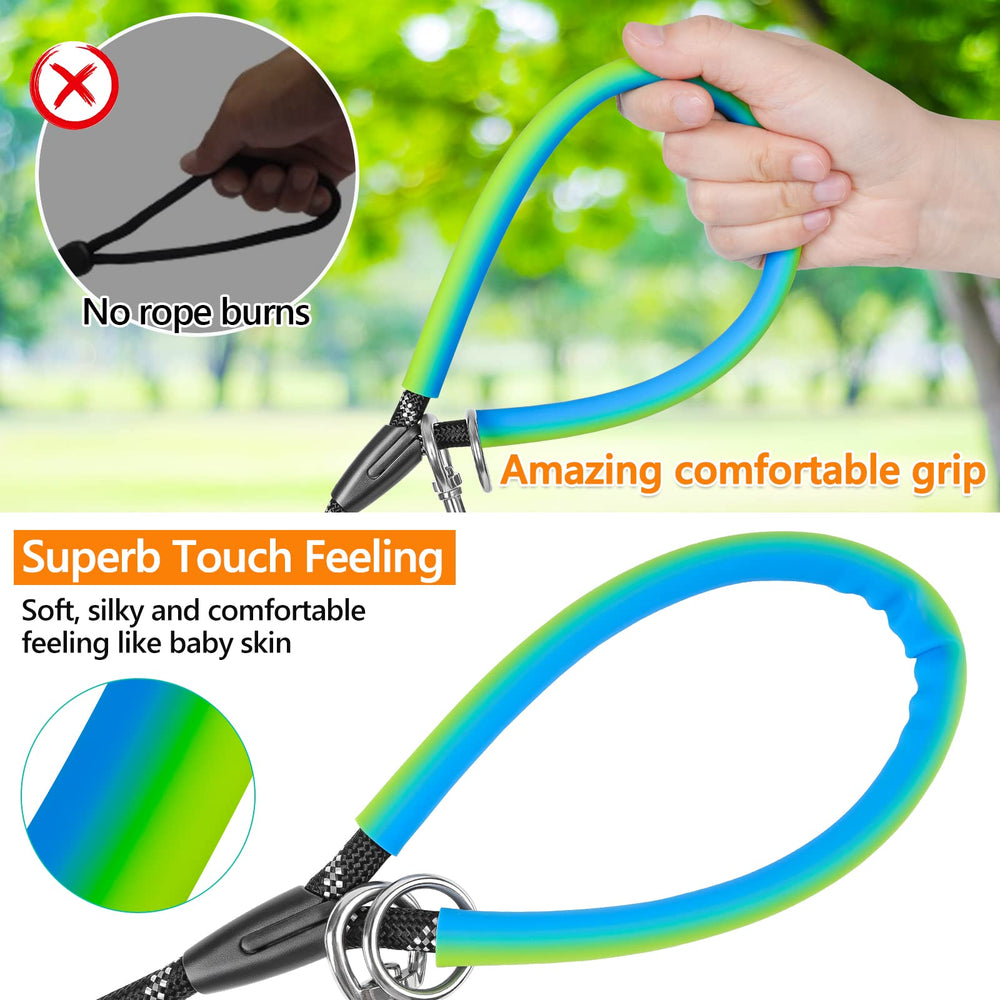 NTR Long Dog Leash strong polyester rope for durable control on hikes