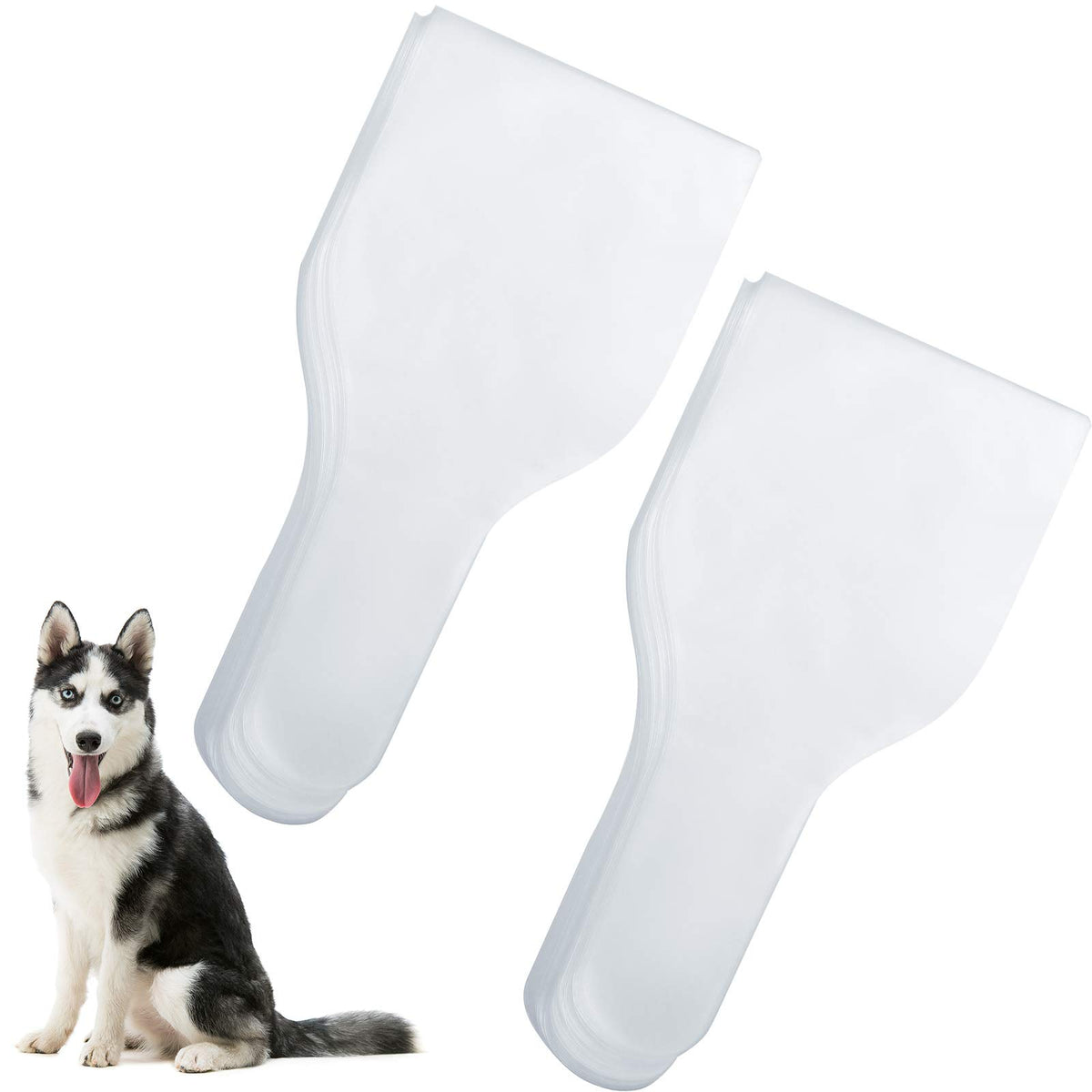Nuanchu canine semen cone with transparent design for easy observation.