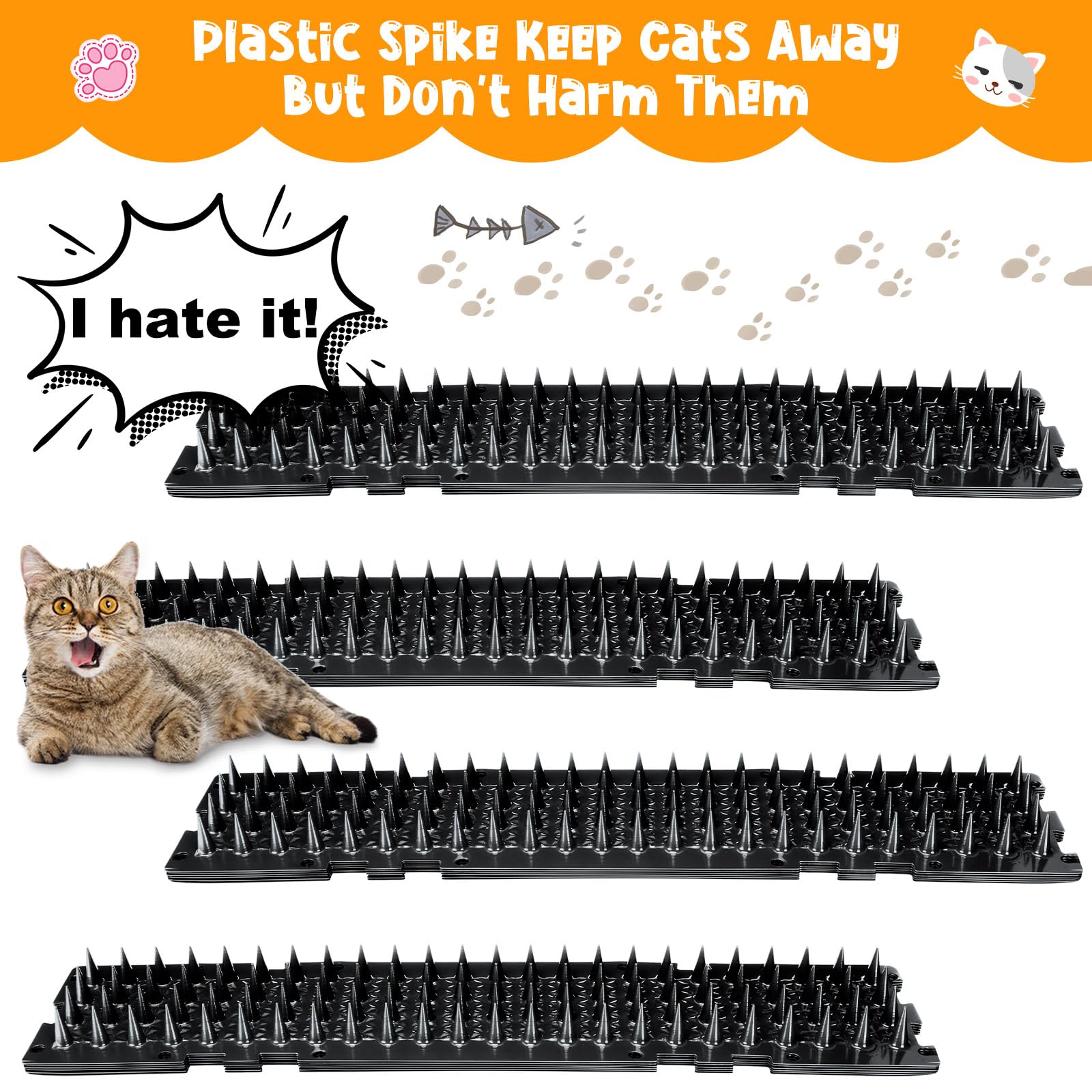 Nuanchu cat deterrent mat on sofa deters jumping by pets
