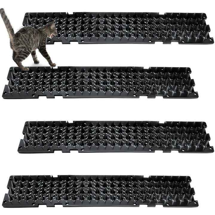 Nuanchu cat deterrent mat pack of 12 pieces on sofa for pet safety