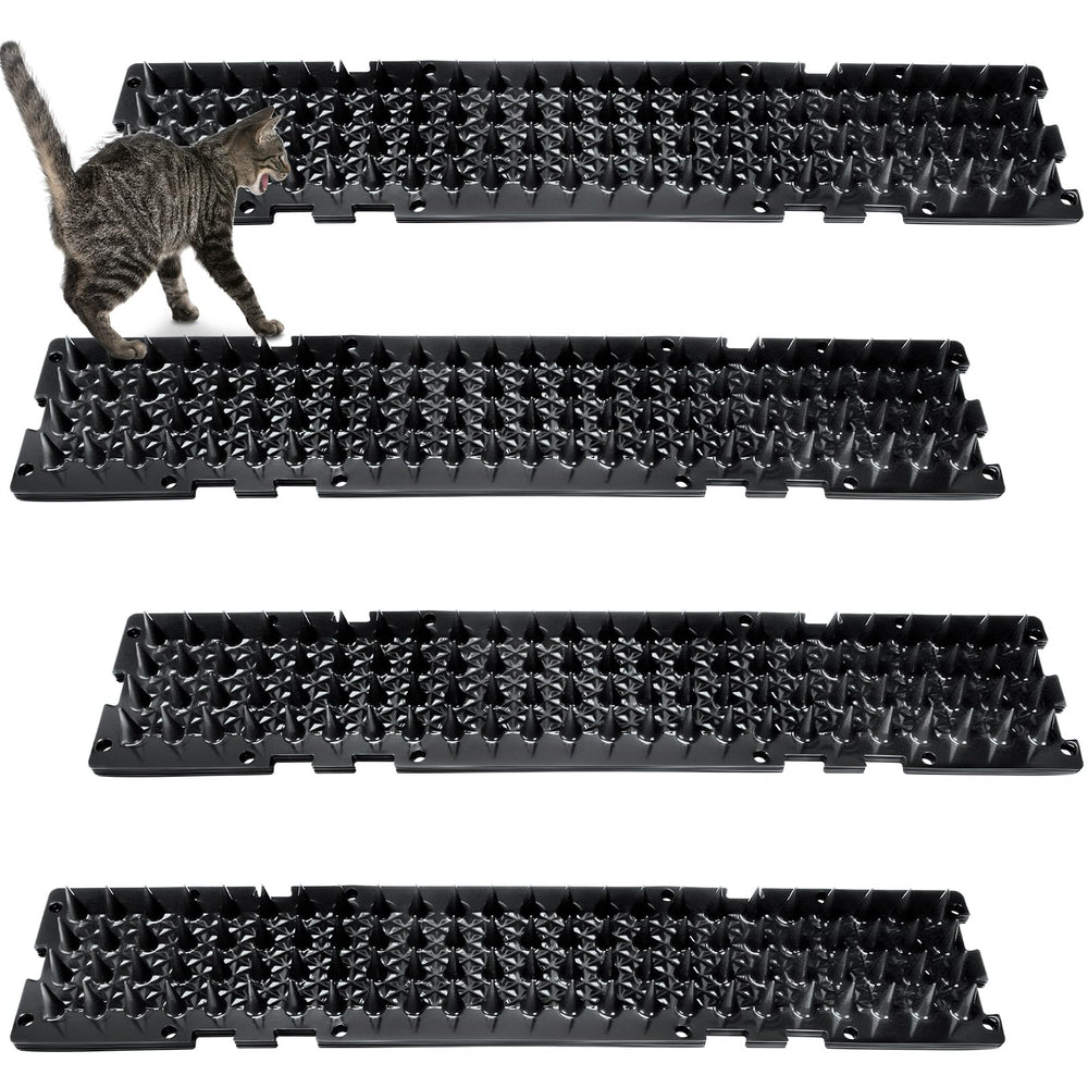 Nuanchu cat deterrent mat pack of 12 pieces on sofa for pet safety
