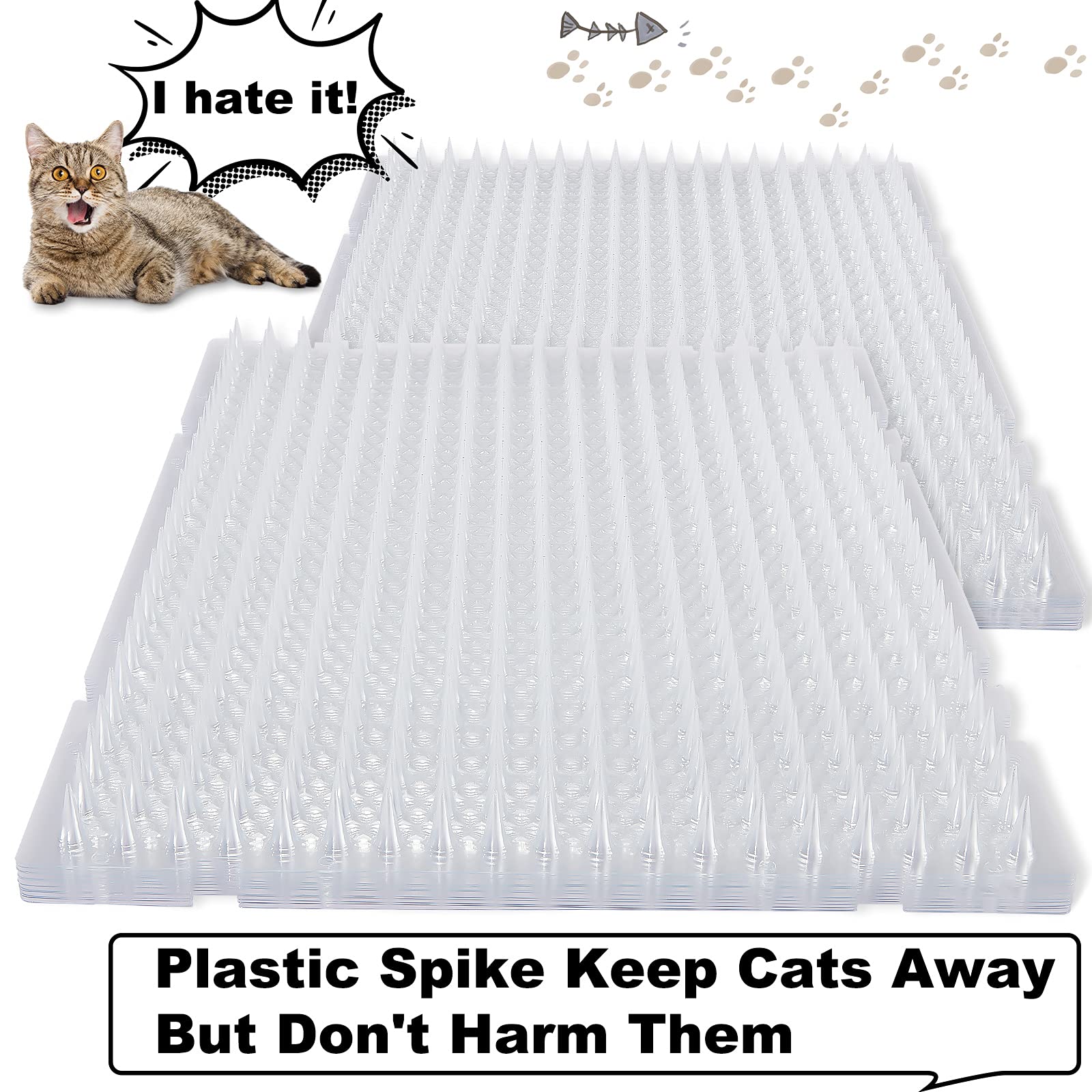 Nuanchu mat placed on counter area keeps pets off food surfaces.