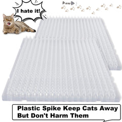 Nuanchu mat placed on counter area keeps pets off food surfaces.