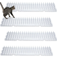Nuanchu cat deterrent mat spikes on sofa keep cats off furniture.