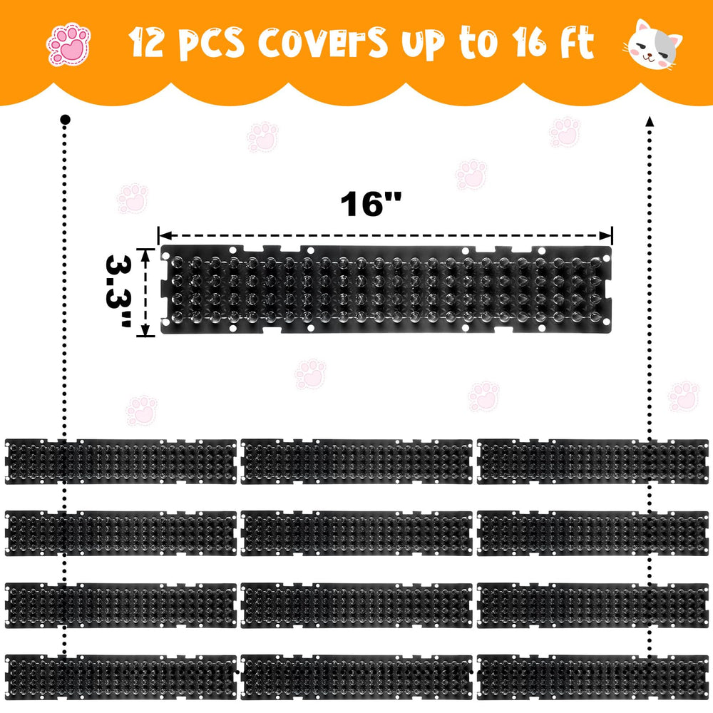 Nuanchu cat deterrent mat on steps guarding furniture