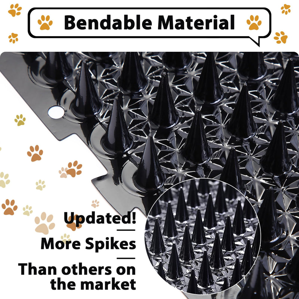 Nuanchu black mats blend with decor while remaining effective deterrents