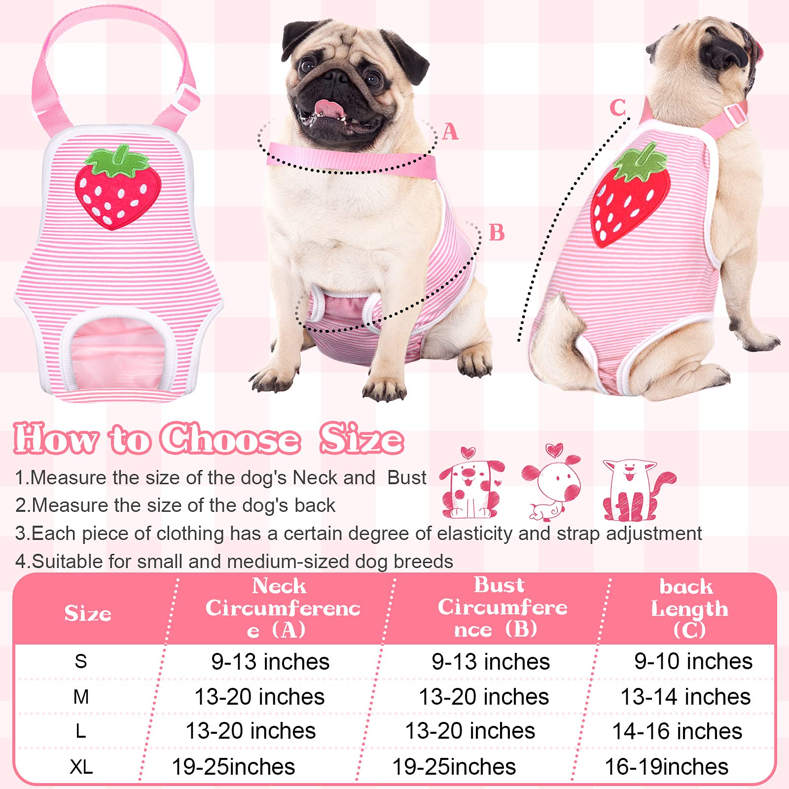 Nuanchu fruit-pattern diaper adds a cute look while protecting surfaces.