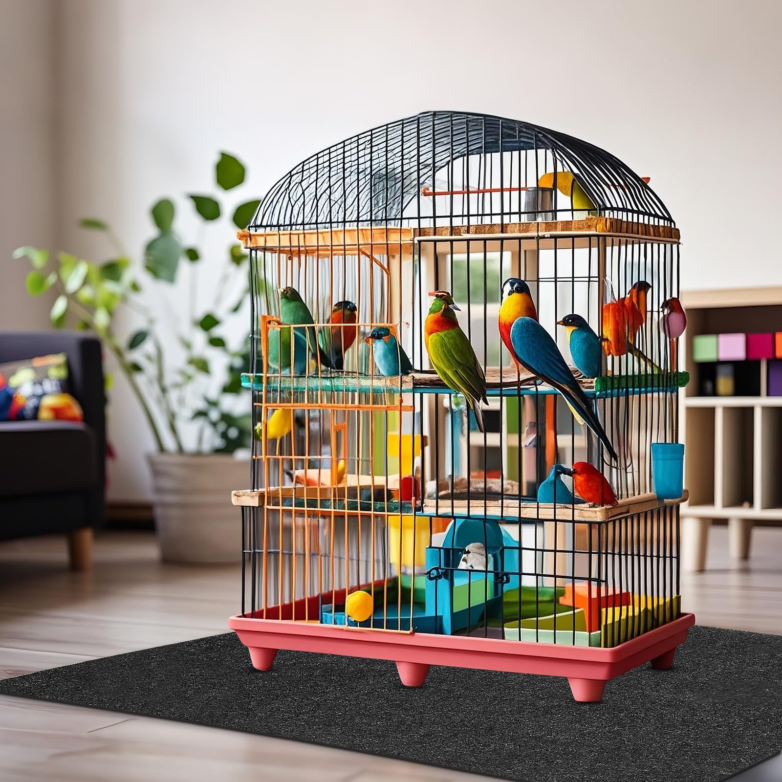 Nuanchu versatile pad suitable for bird cages, reptile tanks, and kennels.