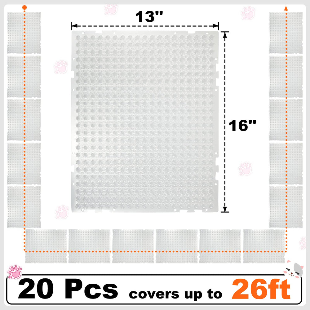 Nuanchu windows and doors cat-deterrent mat helps keep entryways clean