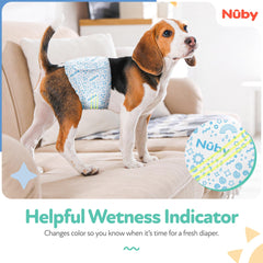  breathable outer layer of Nuby Pets wrap promoting airflow.