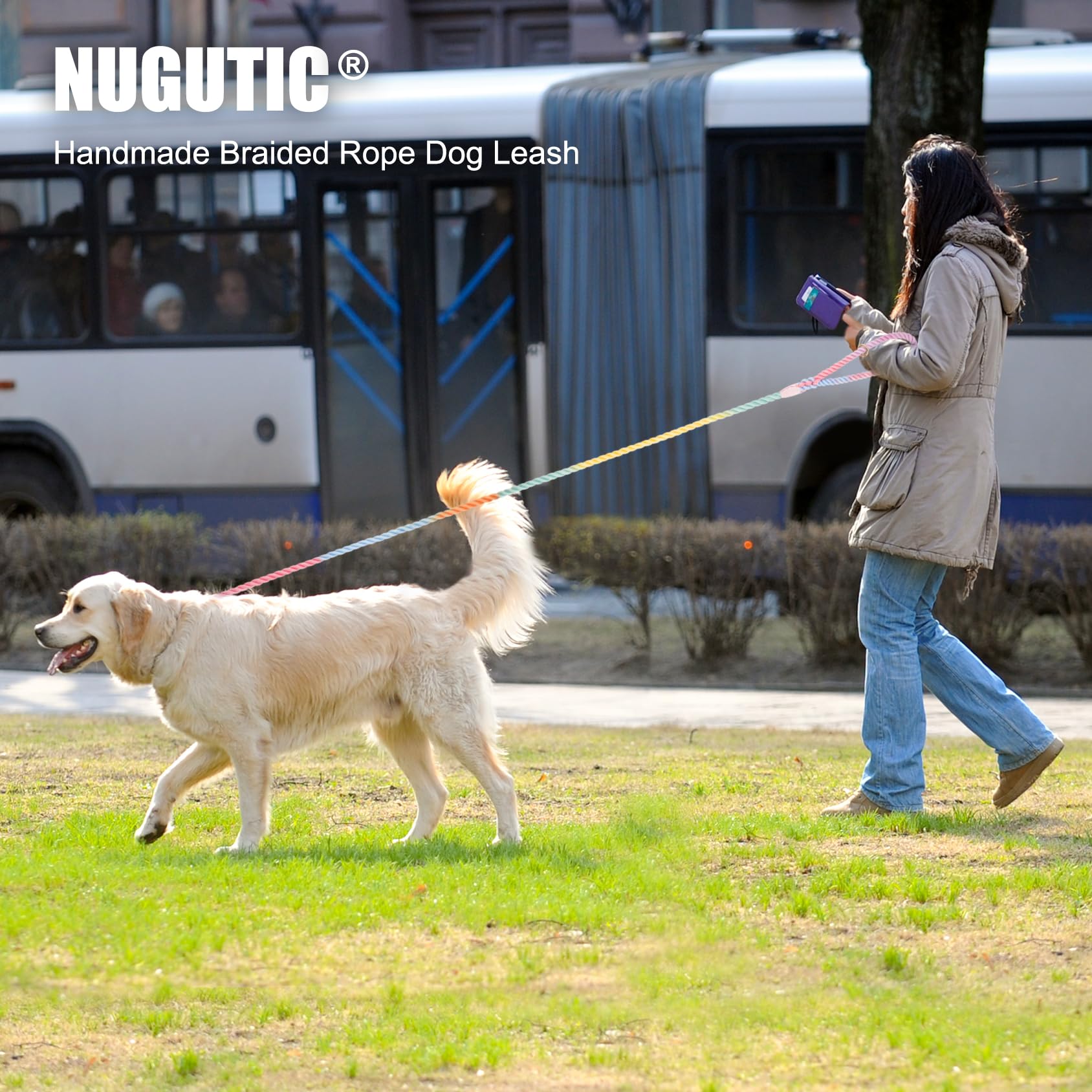 NUGUTIC leash ideal for weddings and events with a stylish presence.