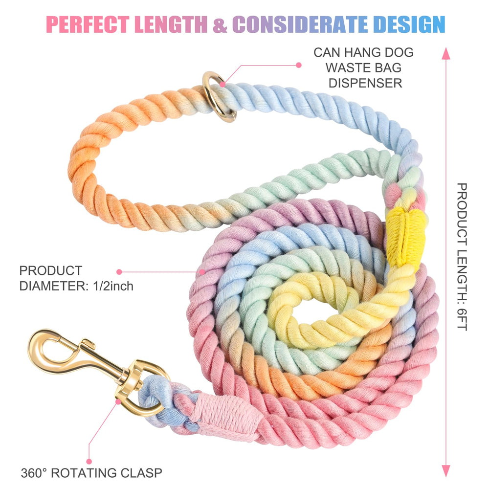 NUGUTIC dog leash heavy-duty metal clasp close-up shows secure outings