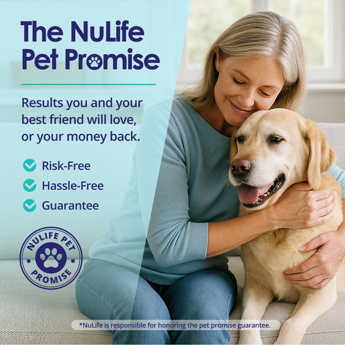 NuLife Liquid Fish Oil for Dogs 32 oz bottle ready for meal-time integration.