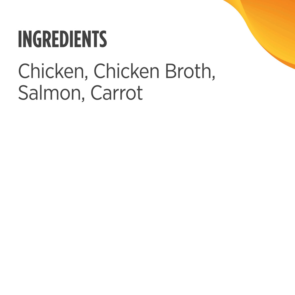 Nulo Freestyle broth with carrot, savory meal texture