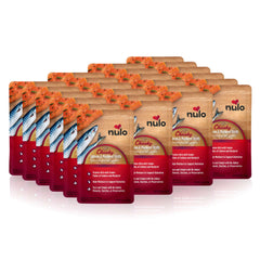 Nulo Freestyle cat broth pouch with salmon and mackerel for hydration and flavor