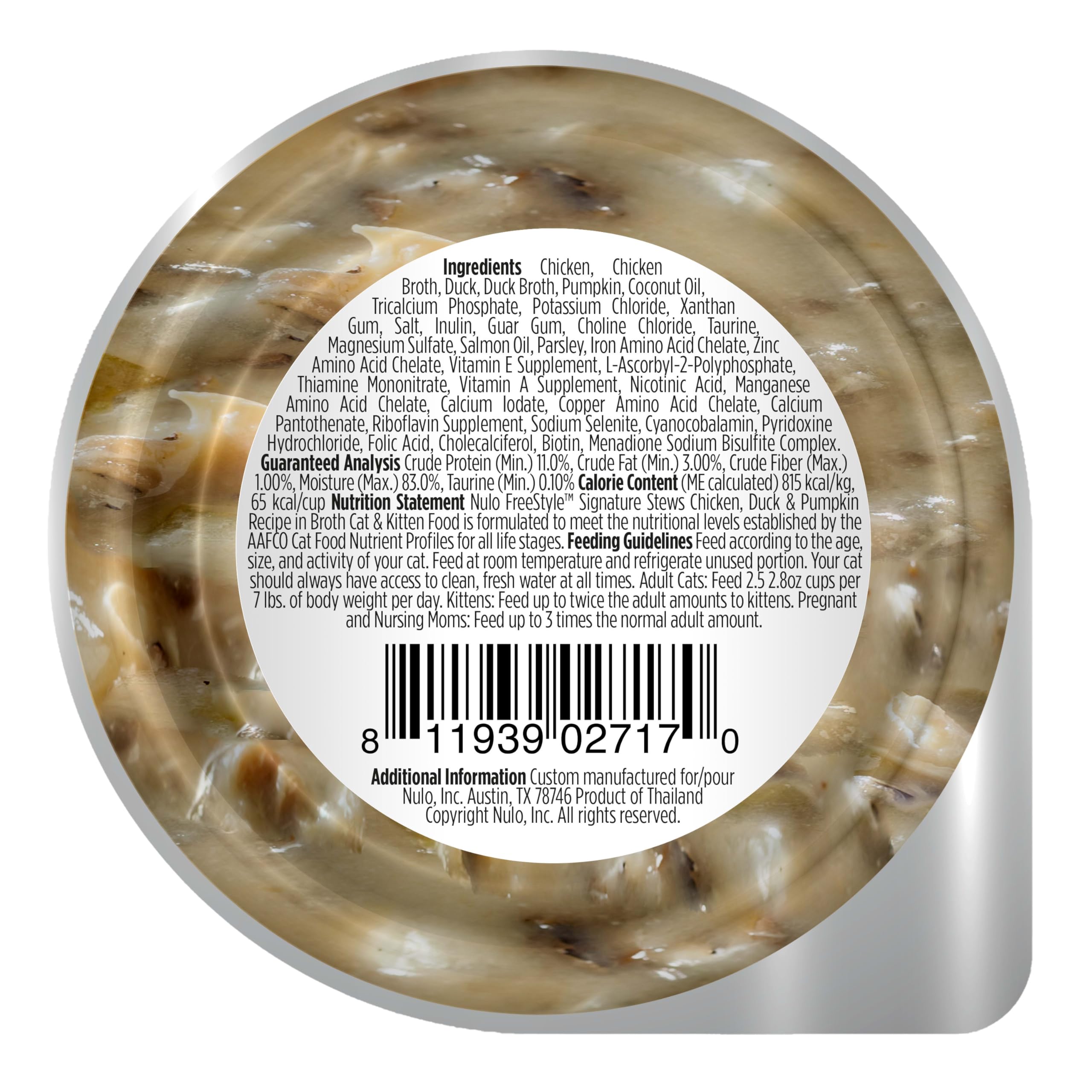 Nulo Freestyle Cat Stew enticing-flavor for finicky eaters and kittens
