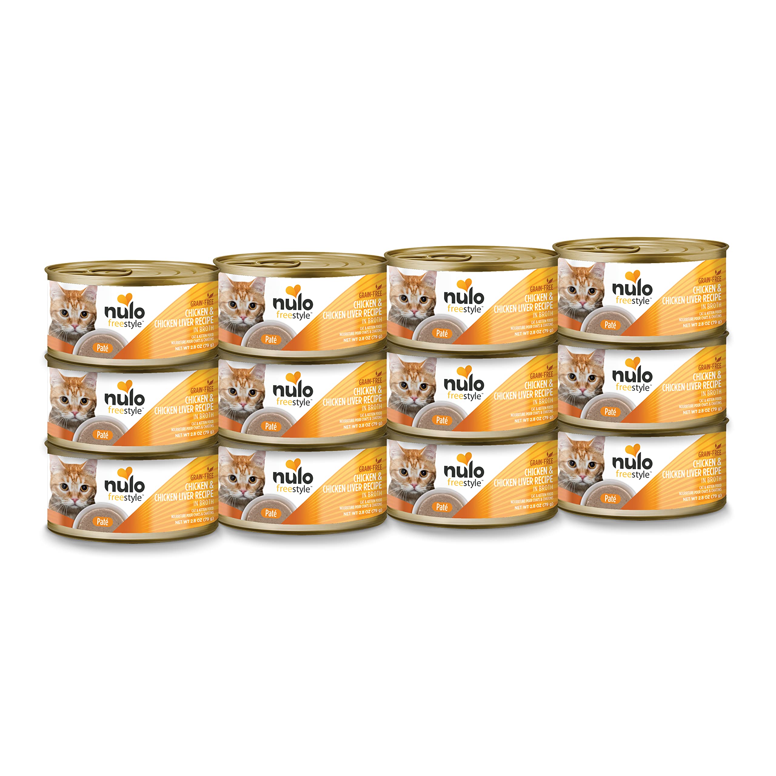 Nulo Freestyle can label highlights protein-rich ingredients for cats